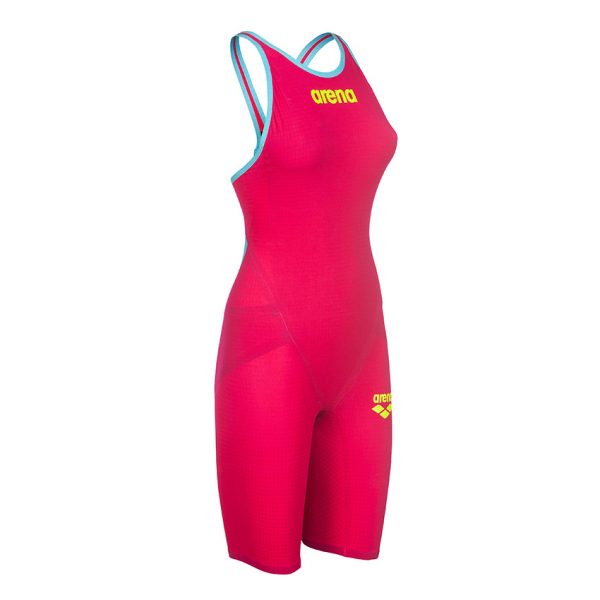 Arena Carbon Flex VX Closed Back Suit Red / Turquoise