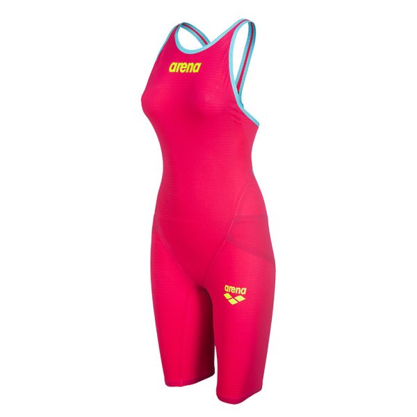 Arena Carbon Flex VX Closed Back Suit Red / Turquoise