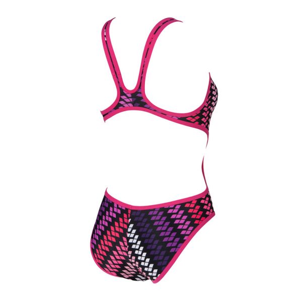 Arena ONE Logo Stripe Swimsuit