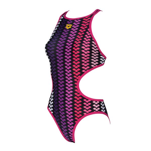 Arena ONE Logo Stripe Swimsuit