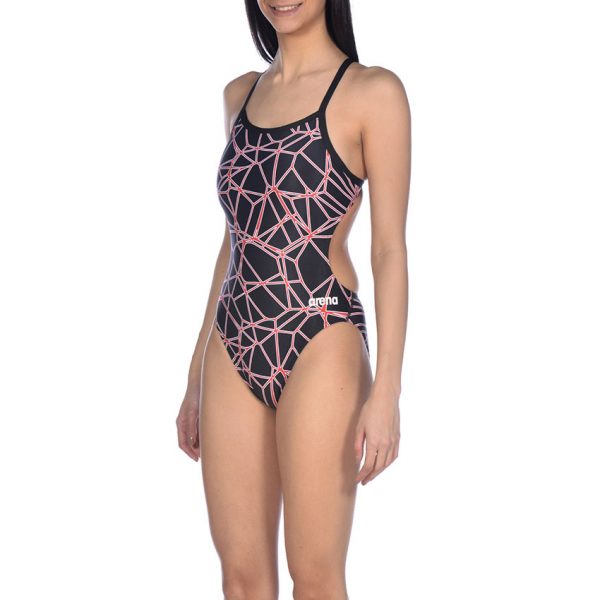 Arena Carbonics Pro Black Red Swimsuit