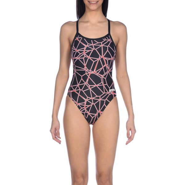 Arena Carbonics Pro Black Red Swimsuit