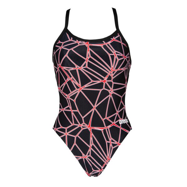 Arena Carbonics Pro Black Red Swimsuit