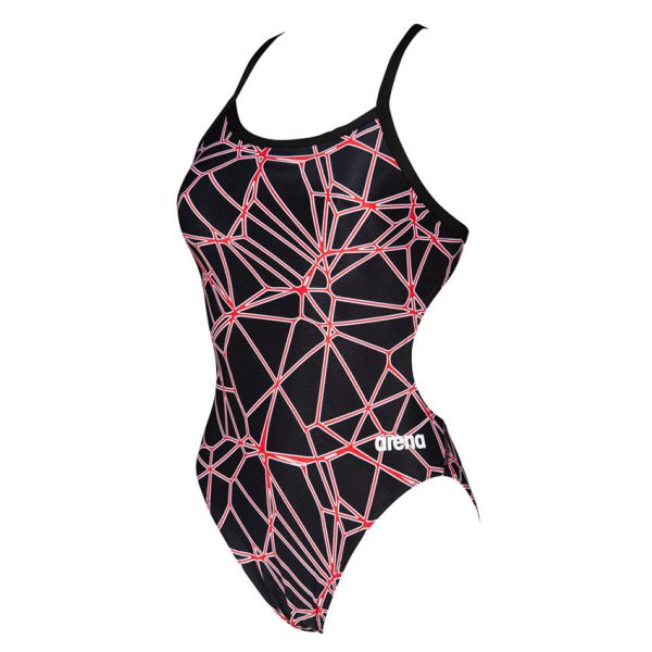 Arena Carbonics Pro Black Red Swimsuit