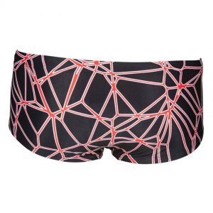 Black Red Arena Carbonics Pro Low Waist Shorts