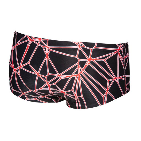 Black Red Arena Carbonics Pro Low Waist Shorts
