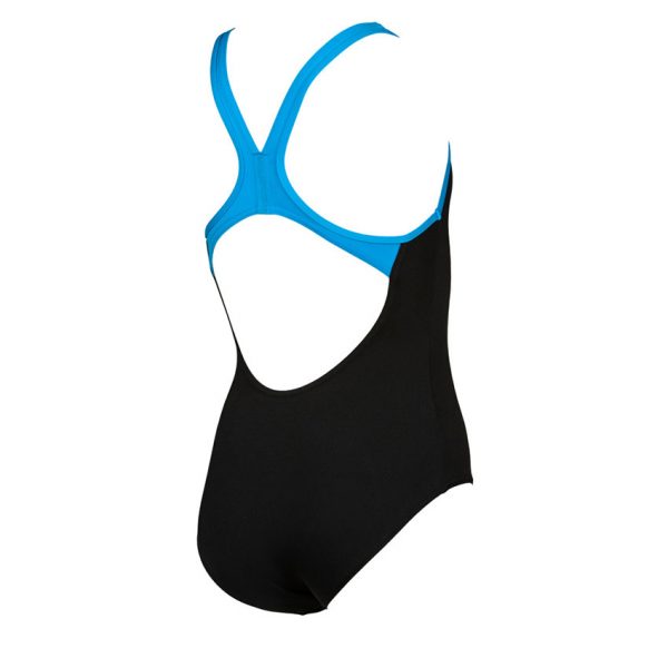 Arena BigLogo Girls Black Swimsuit