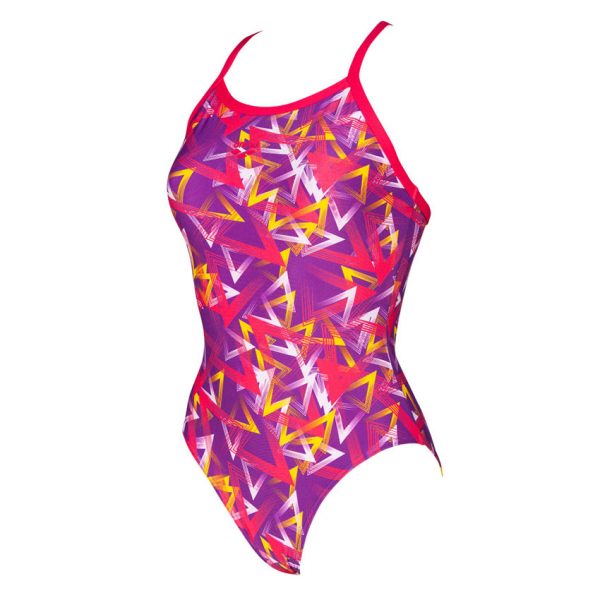 Purple Arena Triangle Swimsuit