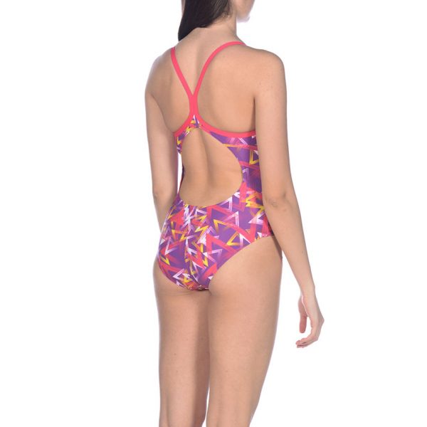 Purple Arena Triangle Swimsuit