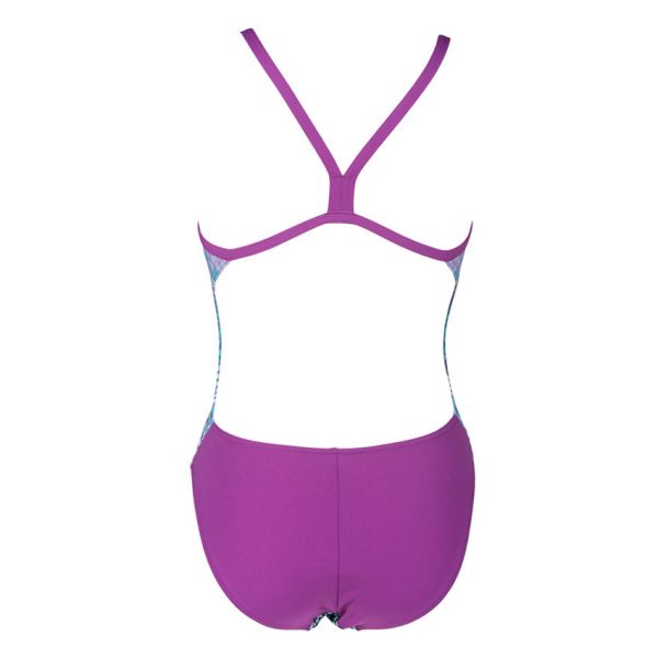 Arena Blue Snakeskin Swimsuit