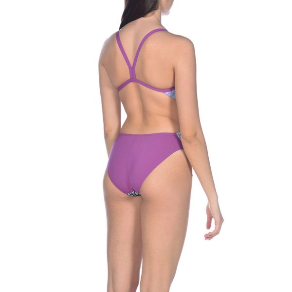Arena Blue Snakeskin Swimsuit