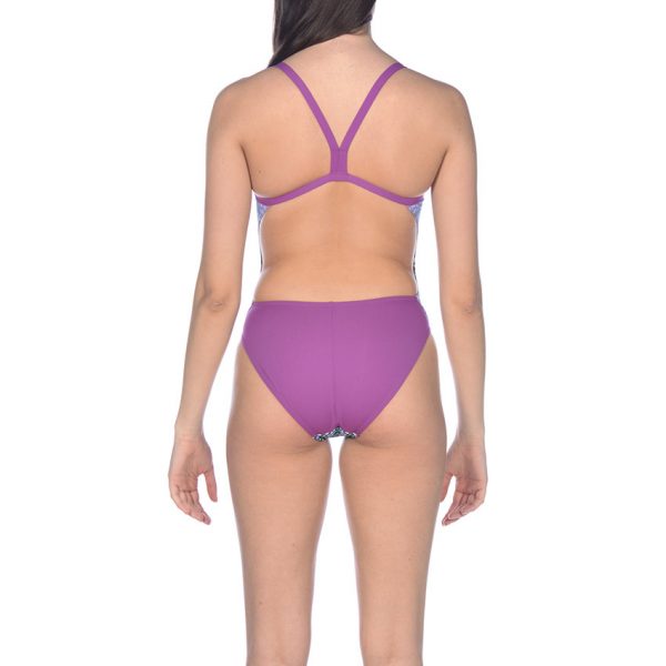 Arena Blue Snakeskin Swimsuit
