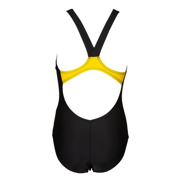 Black Arena Girls Draft Swimsuit