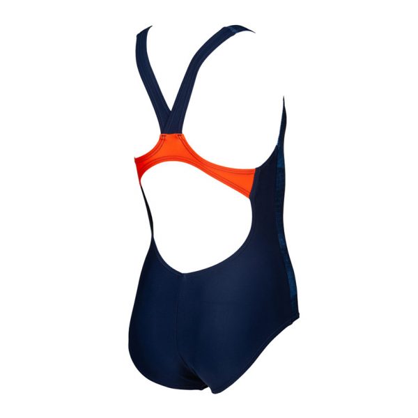 Blue Arena Girls Draft Swimsuit