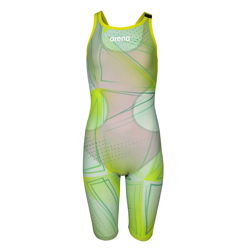 Junior Arena R-EVO ONE Suit Green Glass, the next step in girls racewear