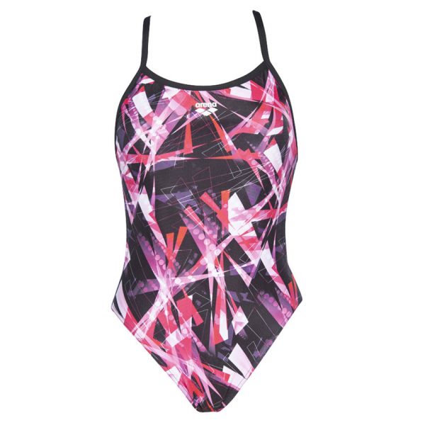 Pink Arena Night Lights Swimsuit