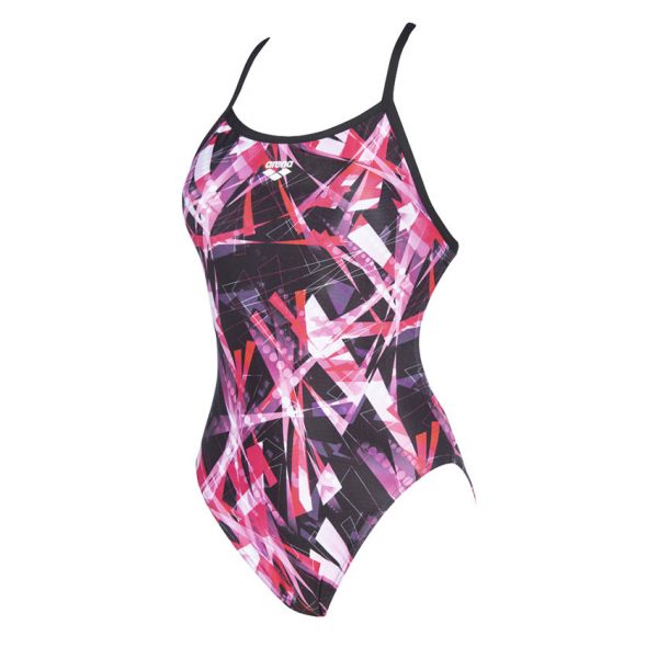 Pink Arena Night Lights Swimsuit