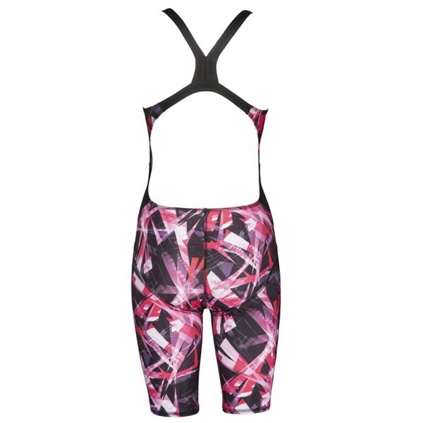 Pink Arena Light Lights Legged Swimsuit