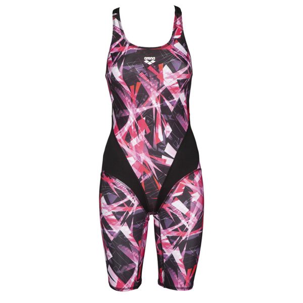 Pink Arena Light Lights Legged Swimsuit
