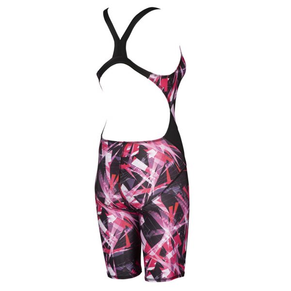 Pink Arena Light Lights Legged Swimsuit