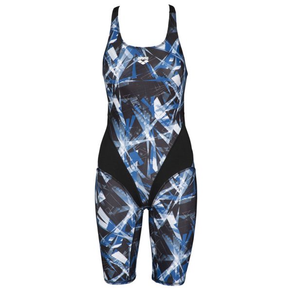 Blue Arena Night Lights Legged Swimsuit