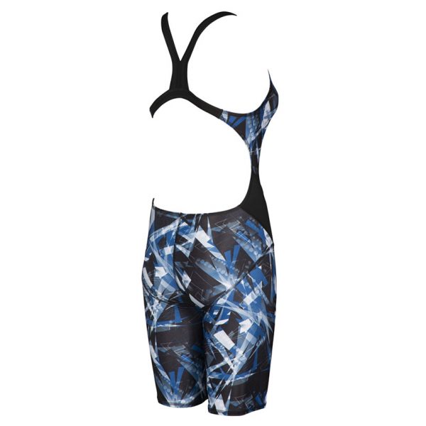 Blue Arena Night Lights Legged Swimsuit