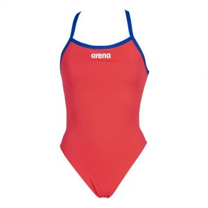 Arena Solid Light Tech Swimsuit - Fluo Red