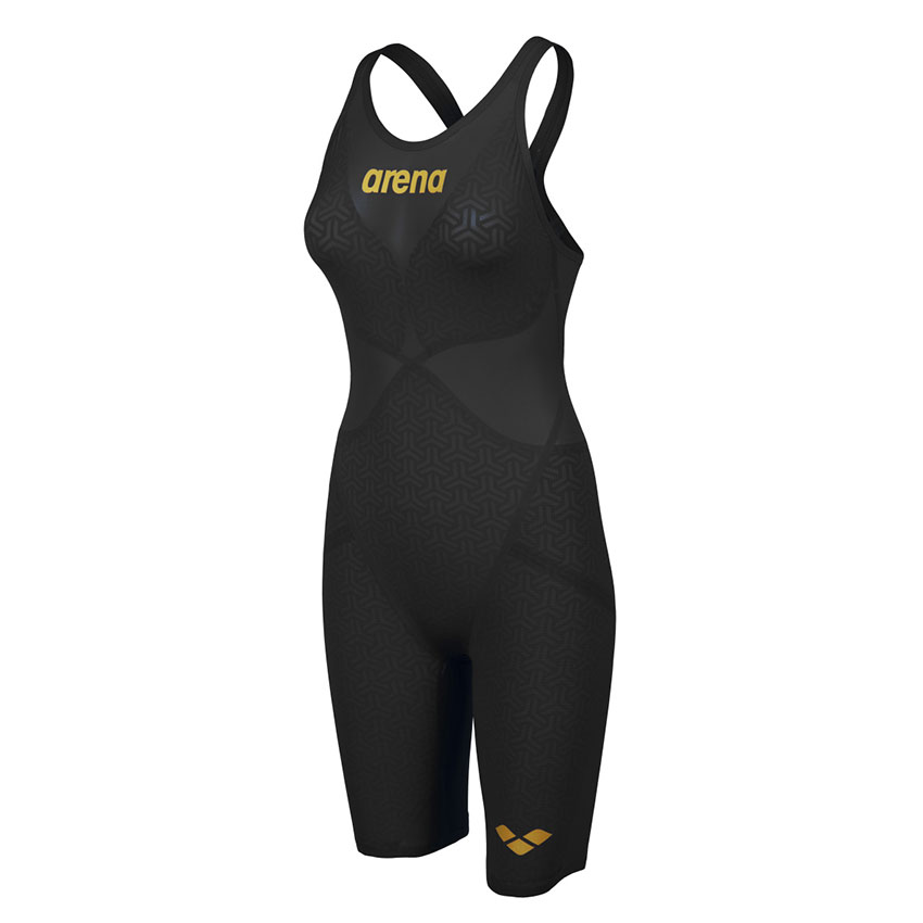 Arena Carbon Glide CLOSED BACK Suit - Black the latest from Arena