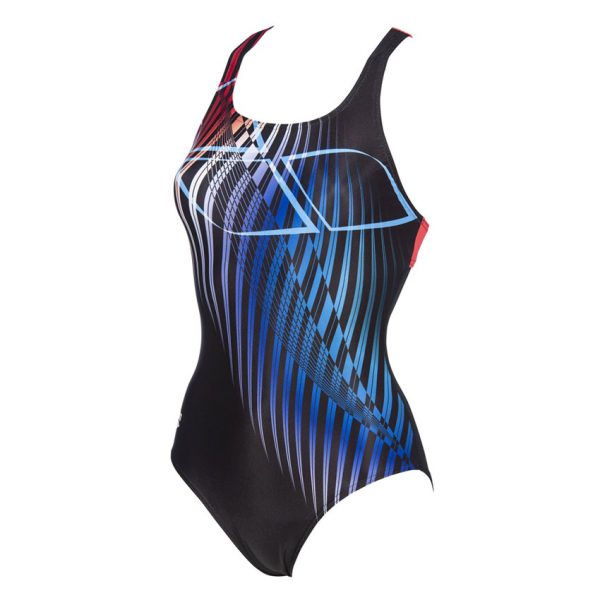 Black Arena Optical Waves Swimsuit