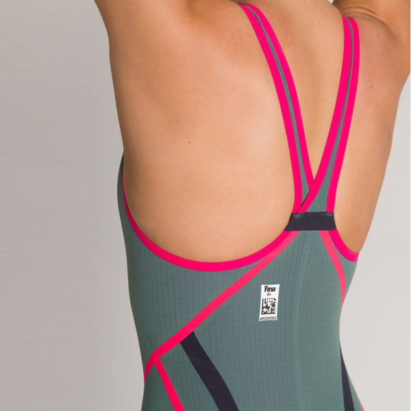 Army Green Arena Carbon Core FX Suit (CLOSED BACK)