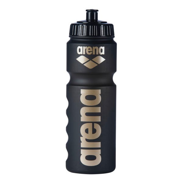Arena Water Bottle - Black / Gold