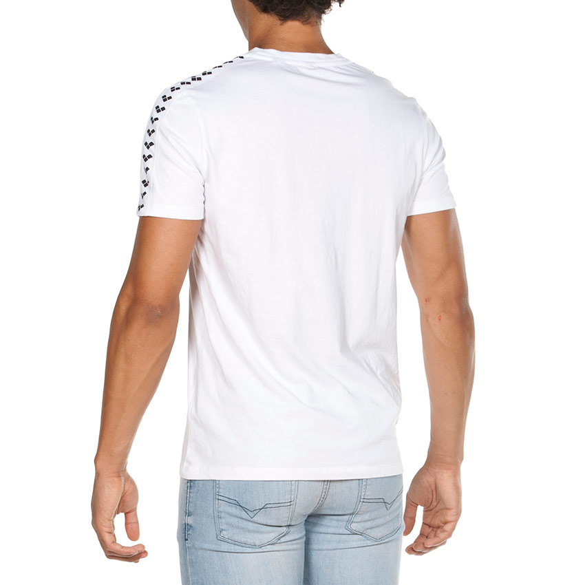 Arena Mens white T-shirt is 100% cotton jersey so uber comfirtable