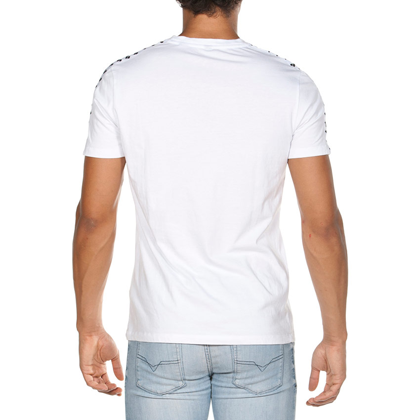 Arena Mens white T-shirt is 100% cotton jersey so uber comfirtable