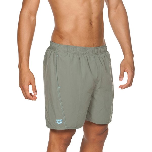 Arena Fundamentals Beach Shorts - Army Green