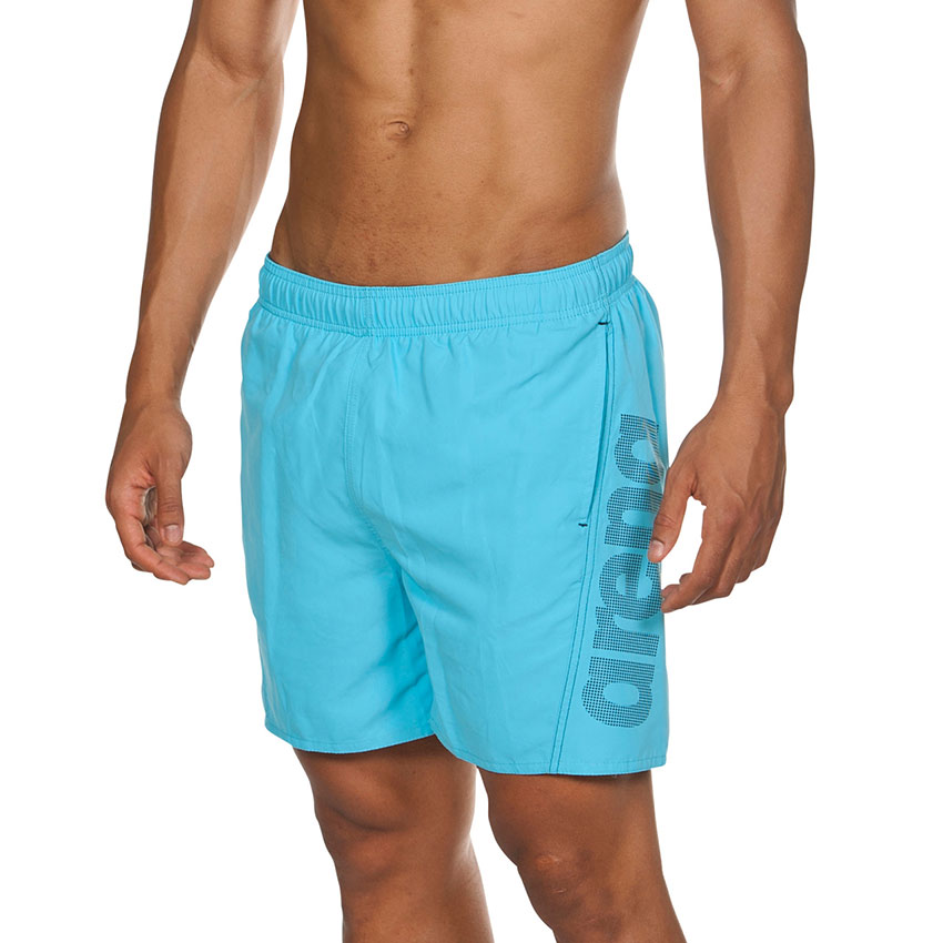 Arena Fundamentals Beach Shorts - Blue, perfect for poolside