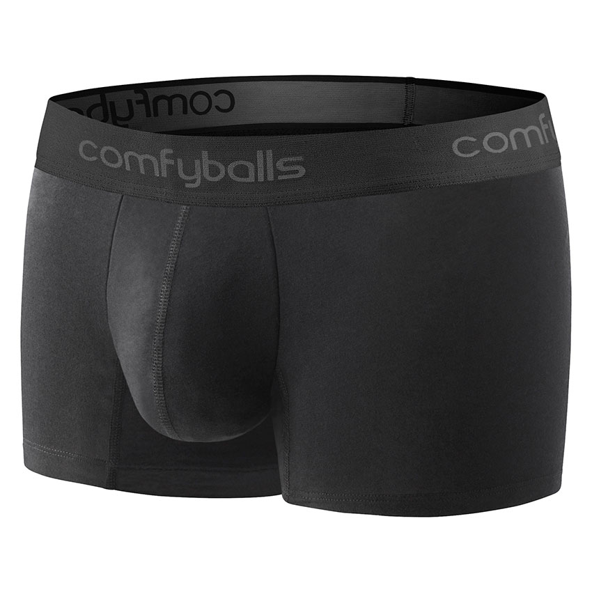 Comfyballs Black Wood Boxer - Regular, comfort like you've never felt