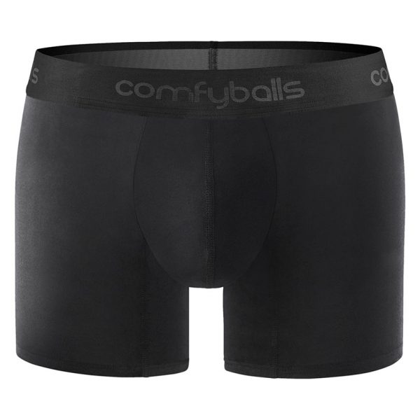 Comfyballs Black Wood Boxer - Long