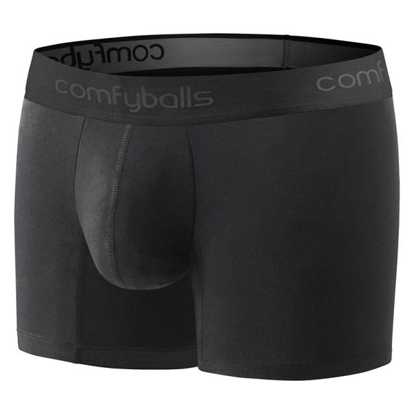 Comfyballs Black Wood Boxer - Long