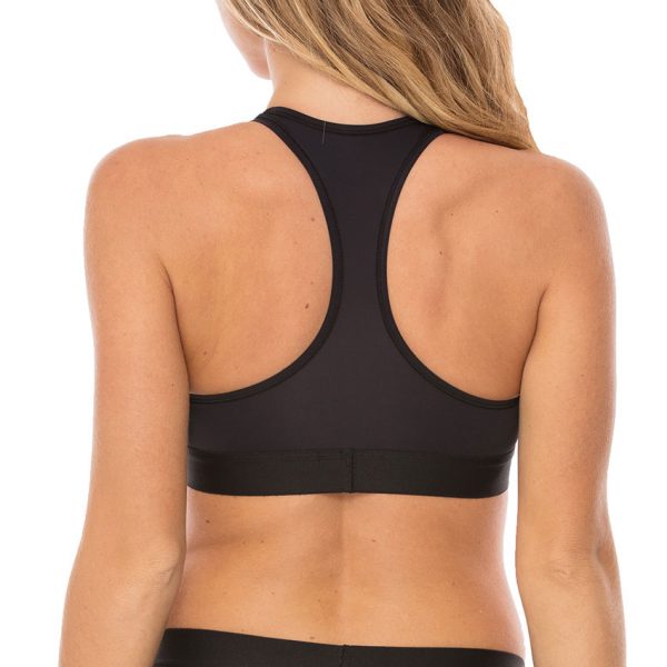 Comfy Performace Racer Bra - Black