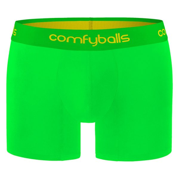 Comfyballs Lime Performance Boxer - Long
