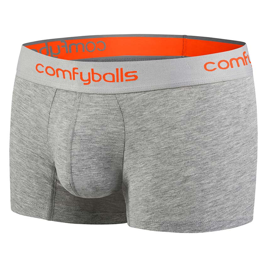 Comfyballs Grey Melange Wood Boxer – Regular