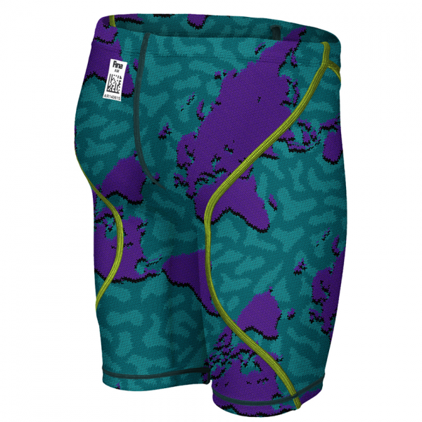 LIMITED EDITION Arena JUNIOR ST 2.0 Jammers - Purple Map