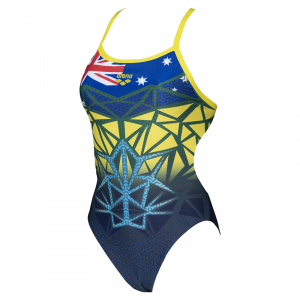 Arena Bishamon High Leg Swimsuit - Australia