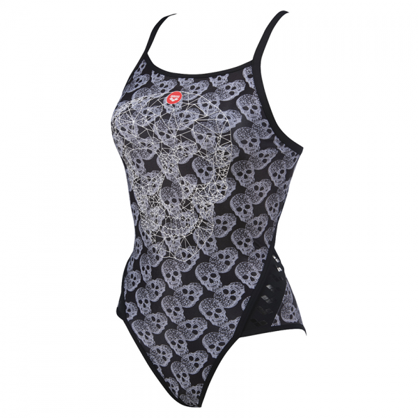 Arena Crazy Pop Skulls Swimsuit
