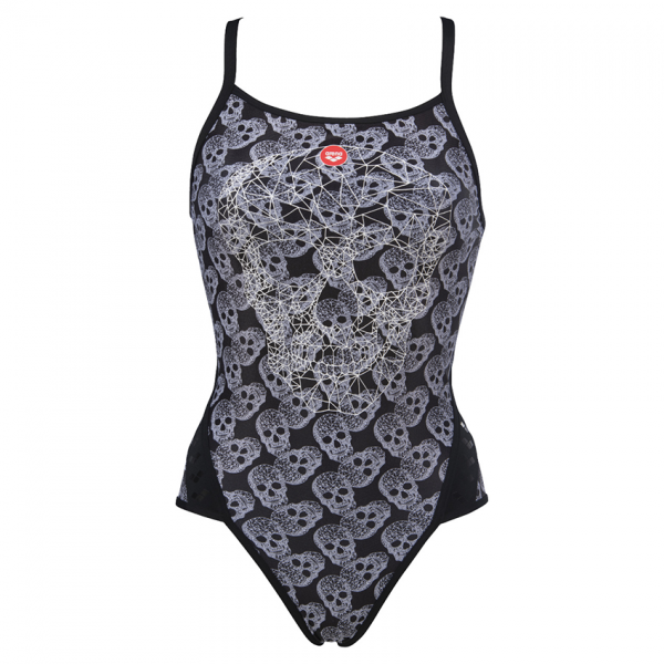 Arena Crazy Pop Skulls Swimsuit