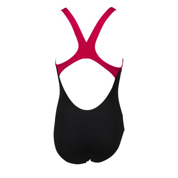 Arena BigLogo Girls Black Rose Swimsuit