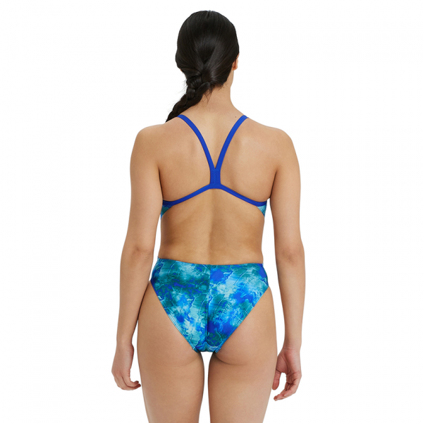 Blue Arena Challenge Back Swimsuit