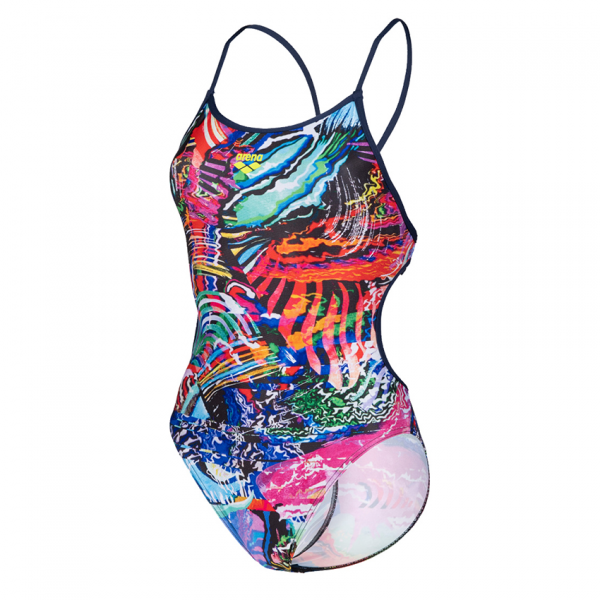 Arena Lace Back Allover Swimsuit
