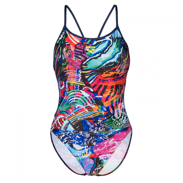 Arena Lace Back Allover Swimsuit