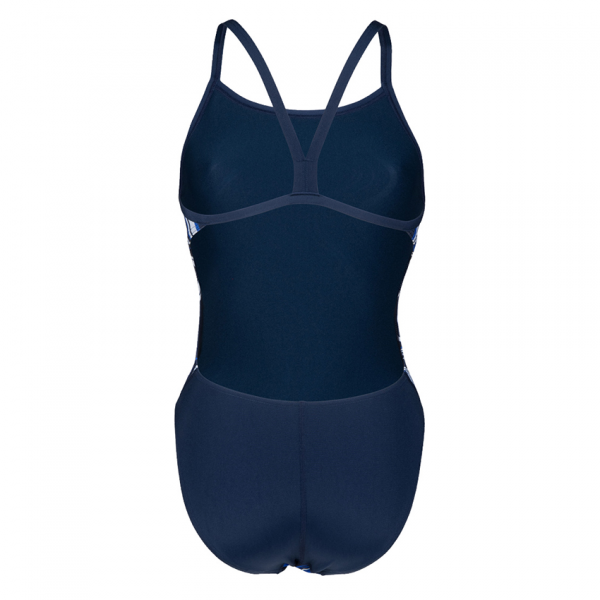 Arena Marbled Challenge Back Navy Swimsuit